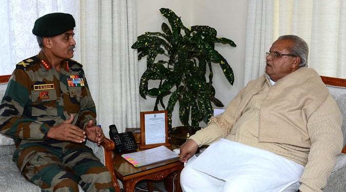 GoC 9 Corps meets Governor