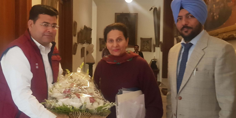 Punjab: Delegation of PUCA meets Maharani Preneet Kaur