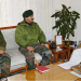 Lt Gen Bhatt and Lt Gen Dhillon call on Governor