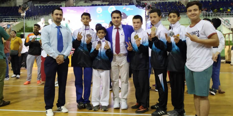 JK Taekwondo team shines in National championship