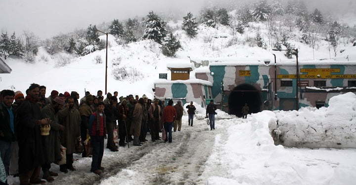 Two killed in Ramban landslide as efforts are on to rescue trapped policemen at Jawahar Tunnel