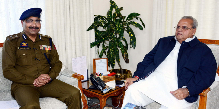 J&K DGP meets Governor