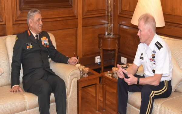 Commander, US Special Operations Command calls on Bipin Rawat