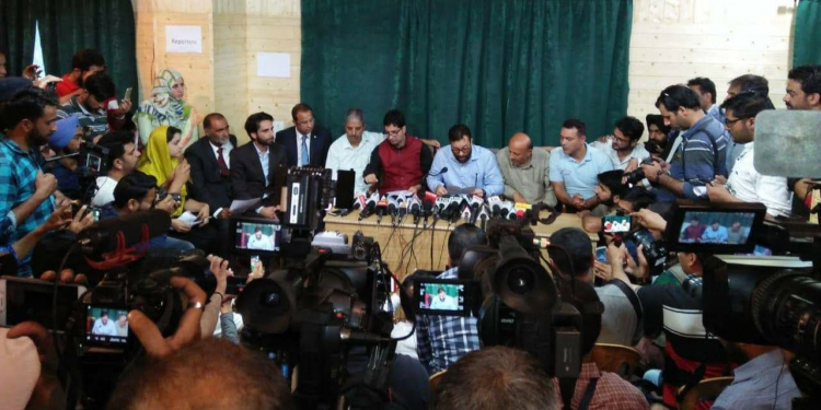 Shah Faesal, Er Rasheed form Pre-Poll alliance