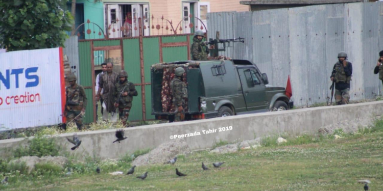 Forces launch search operation in Hajin village