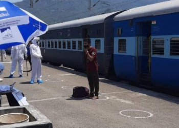 Special train carrying stranded persons of JK from Delhi to reach Udhampur on 13 May