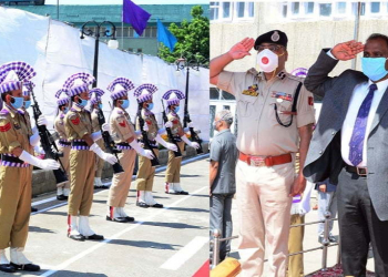 Lt Governor arrives at Civil Secretariat Srinagar, interacts with officers