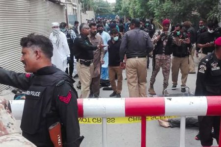 Terrorist attack on Pakistan Stock Exchange  