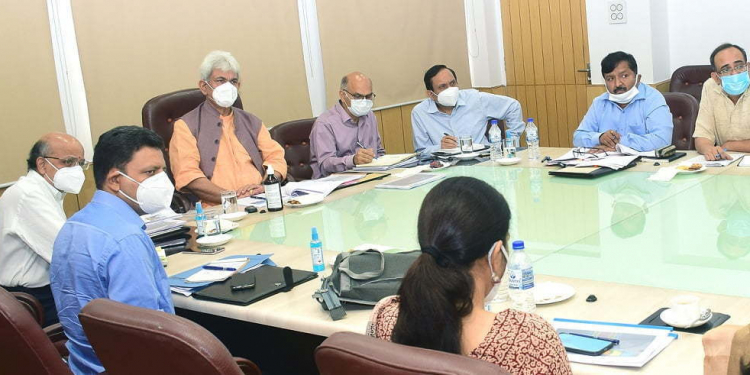 Lt Governor reviews Mega Projects of Jammu Division