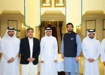 Qatar donates medical equipment to Shehryar Afridi to help Afghan Refugees fight Covid-19