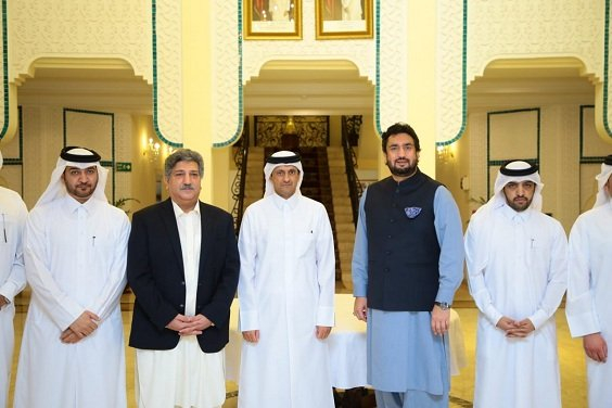 Qatar donates medical equipment to Shehryar Afridi to help Afghan Refugees fight Covid-19