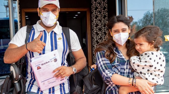 Rohit Sharma’s daughter all set for her 2nd IPL