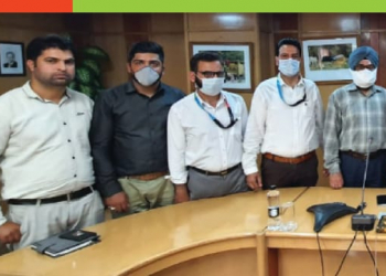 J&K Bank CMD felicitates newly elected workmen union members