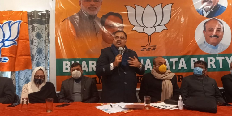 Modi government will audit all the misdoings of regional parties in J&K : Tarun Chugh