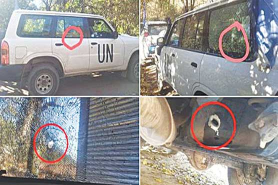 Pakistan takes up the reprehensible attack on UNMOGIP Observers by India with the U.N.
