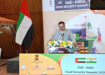 Navin Choudhary leads farmers & growers delegation to UAE-India Food Security Summit 2020