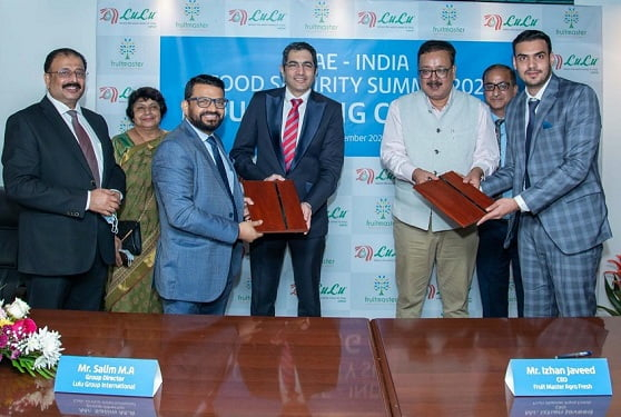 UAE-India Food Security Summit-2020: Lulu group inks MoU with Fruit Master Agro Fresh J&K