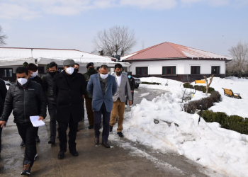 Advisor Baseer Khan conducts city tour, inspects development works at several tourist destinations