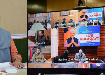 Lt Governor holds 4th run of LG’s Mulaqaat