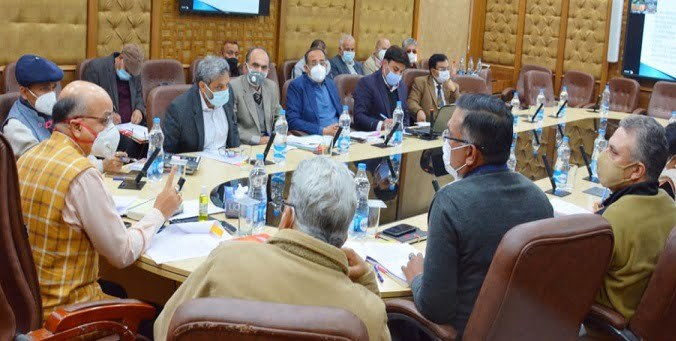 CS chairs HLC meeting of Amarnathji Shrine Board