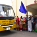 Lt Governor flags off Girls Contingent for 15 day Ski Course & Training at Gulmarg