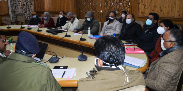 Div Com reviews annual Amarnath Yatra-2021 preparations