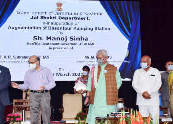 Pledge for water Conservation : JK LG Manoj Sinha on World Water Day