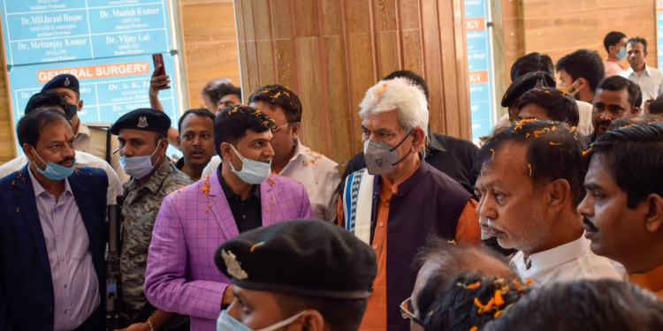 Lt Governor Manoj Sinha inaugurates Netaji Subhas Medical College & Hospital