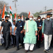 Lt Governor joins Dandi March at Surya Mandir, Borsad, Gujarat