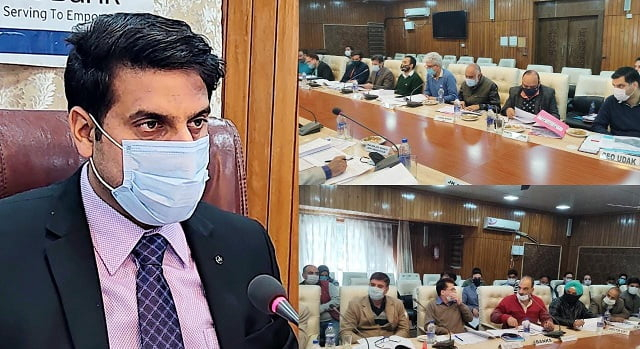 DC Srinagar chairs DLRC meet