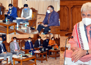 Lt Governor chairs meeting of all DCs of Kashmir Division