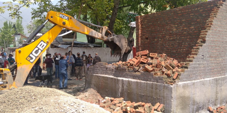 LAWDA demolishes illegal structures in green belt areas