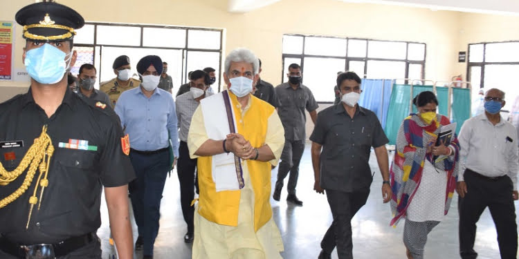 Lt Governor reviews Covid situation in Rajouri, Poonch & Reasi