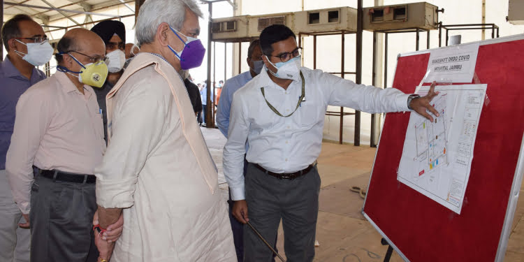 Lt Governor visits GMC Jammu