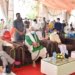 Lt Governor J&K Manoj Sinha takes part in Bhoomi Pujan