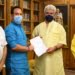 Former Ministers; VC Cluster University Srinagar, Social Activist call on Lt Governor