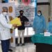Lt Governor visits Ganderbal & Budgam, reviews Covid Containment Efforts
