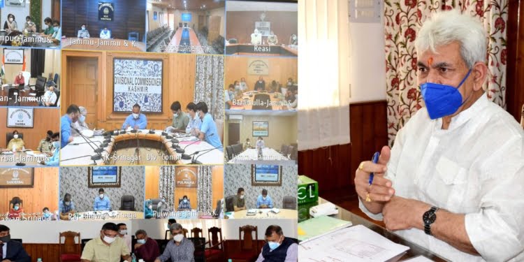 Lt Governor reviews J&K’s Covid situation with Covid Task Force