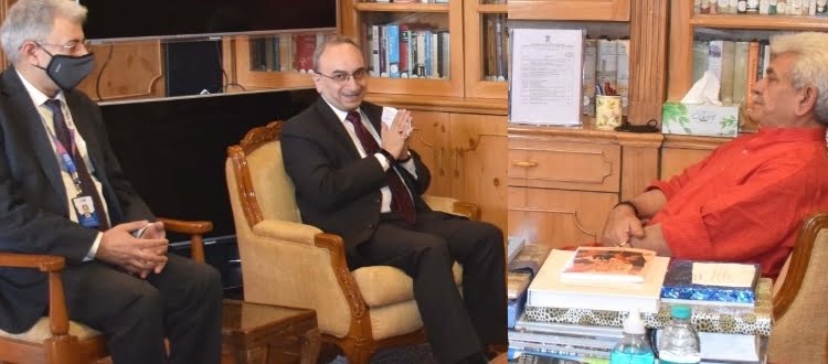 SBI Chairman calls on Lt Governor
