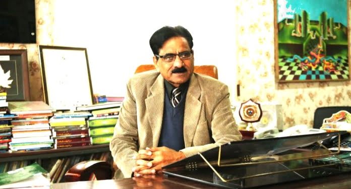 Jammu and Kashmir Young Journalist Association paid tributes to noted poet and writer Aziz Hajni