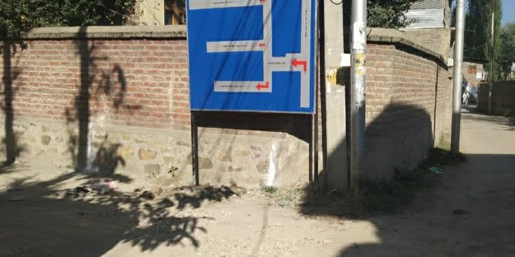 No Drainage system in Khalid Bin Walid Colony Natipora