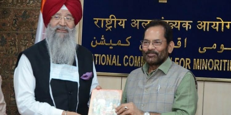 Sardar Iqbal Singh Lalpura takes charge as the Chairman, National Commission for Minorities