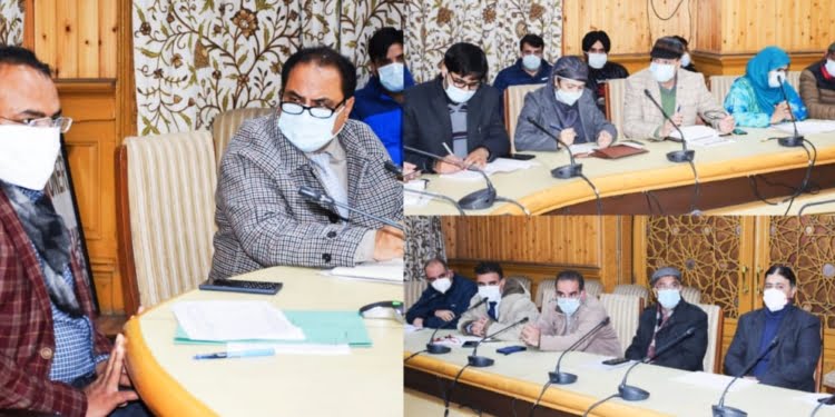 Make Optimal use of ventilators for Covid and Non Covid sick patients at District level Health Care delivery System: Div Com Kashmir