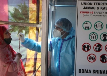 5394 new COVID cases in J&K, 08 deaths; 353374 recovered so far