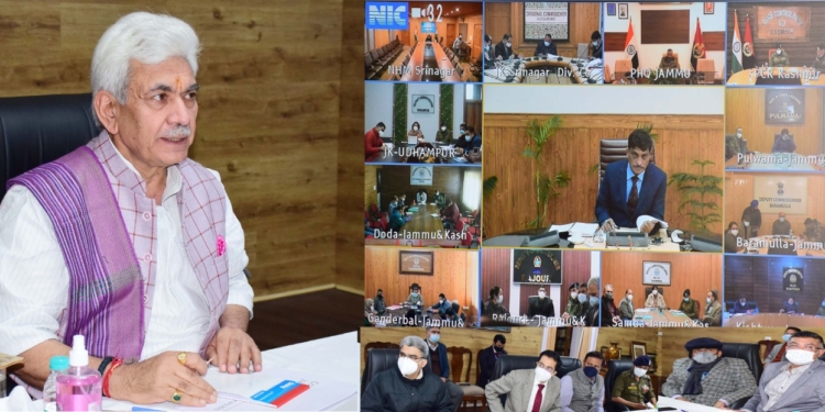 Lt Governor reviews Covid-19 situation in J&K