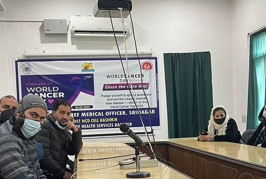 World Cancer Day observed across Kashmir hospitals