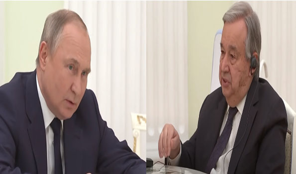 Meetings will not end Ukraine conflict: UN Chief