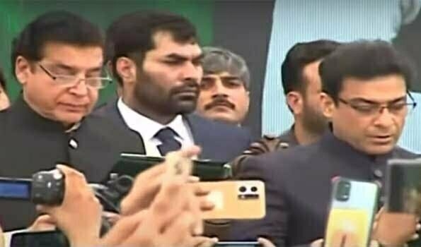 Sharif’s son Hamza swears-in as Pakistan Punjab CM