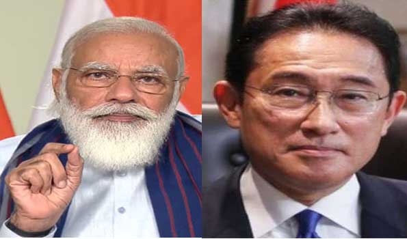 Together let us walk the road ahead, building on past achievements: Japanese PM to Modi