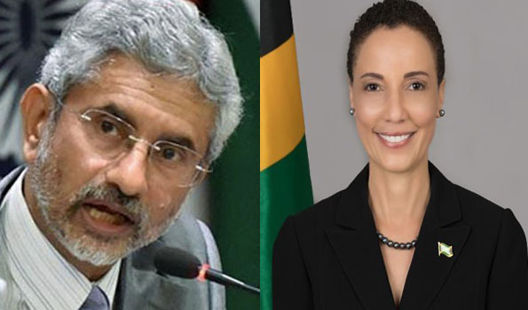 EAM speaks with Jamaica’s Foreign Minister ahead of President Kovind’s historic visit